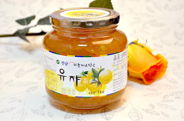 30.5元   全南 韩国进口 蜂蜜柚子茶 1000g+凑单 30.5元