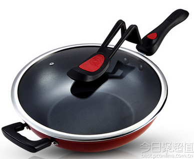 南方厨具 炒锅不粘锅 32cm 189元 包邮 ，送平底锅