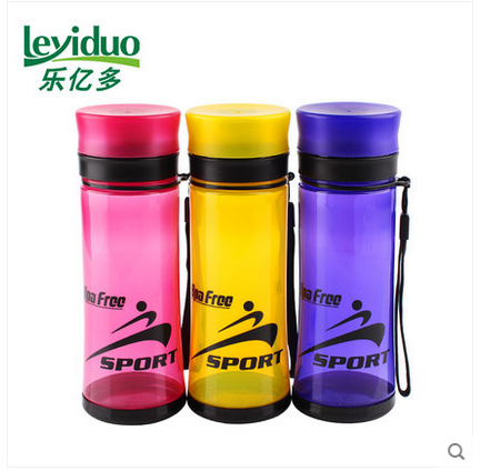 4.9元   leyiduo乐亿多 时尚运动水壶 470ml 4.9元  包邮 （9.9-5 ）
