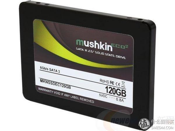 Mushkin Enhanced ECO2 MKNSSDEC120GB 固态硬盘349元 +31元 运费
