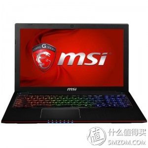 msi 微星 GE70 2QE-858 XCN 17.3寸游戏本(i5/8G/1TB/GTX960M/杀手网卡/赛睿多彩键盘/丹拿音箱)6099元 包邮 (6299-200 )