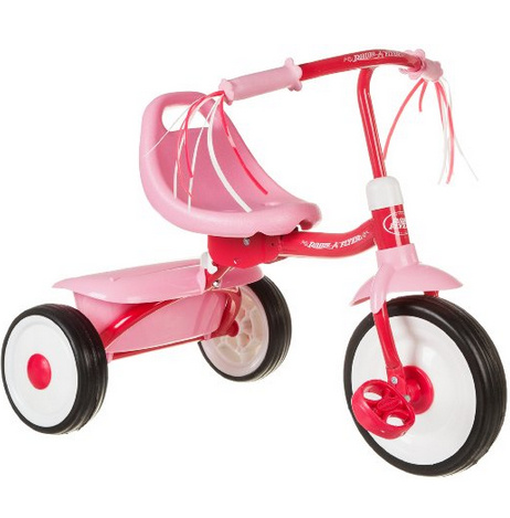 Radio Flyer 雷德福来尔 粉色 折叠式三轮车 399元