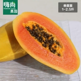 嗨尚果园 海南牛奶红心木瓜 1.5斤 天猫价格
