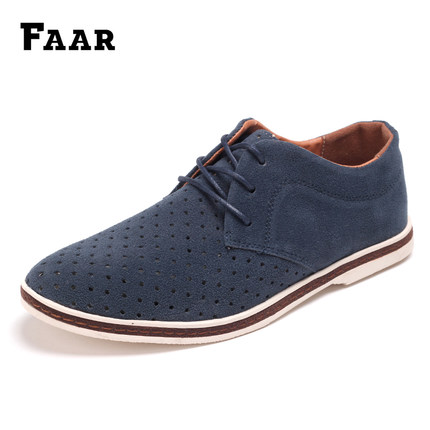 faar 男士 镂空休闲皮鞋 29元 包邮 （多款可选）