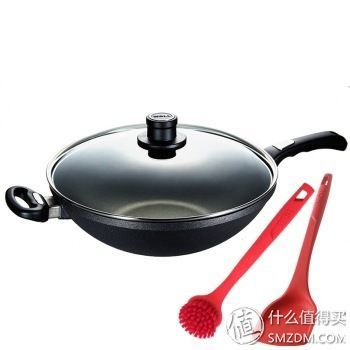 手机端:WOLL 弗欧 完美钛金系列 32CM中式炒锅三件套1088元 包邮 (1388-300 )
