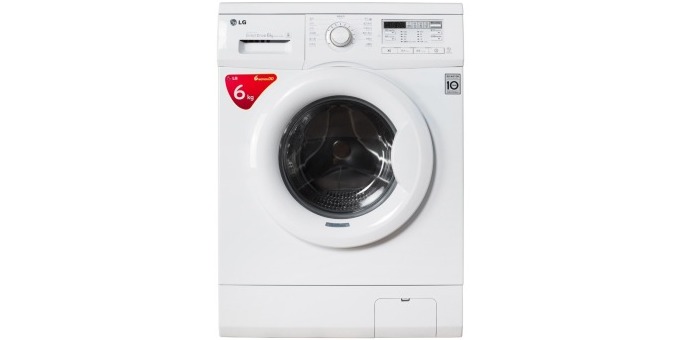 LG WD-N12435D 6公斤滚筒洗衣机 易迅网价格1999 包邮