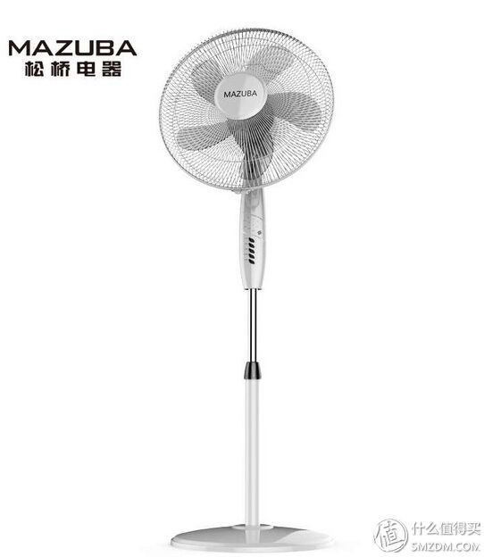 MAZUBA 松桥 FS40-Y2J 遥控版 五叶落地扇99元 包邮