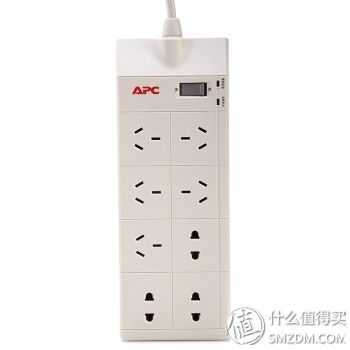 APC P83-CNX705 8位电源插座 铜条连接、防涌54.9元 (59.9-5 )