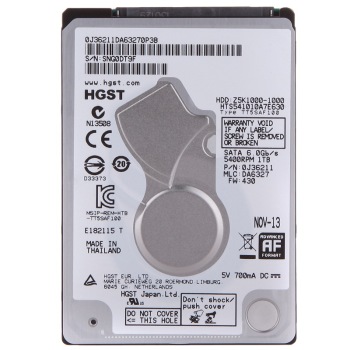 459元 HGST日立 1TB 7mm轻薄笔记本硬盘HTS541010A7E630 京东史低 其他569元