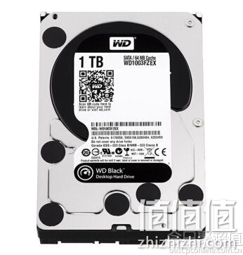 西部数据 黑盘 WD1003FZEX 1TB 台式机硬盘 京东商城价格
