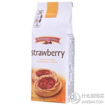 限华东：PEPPERIDGE FARM 非凡农庄 维罗纳风味草莓味曲奇饼 191g*219.9元