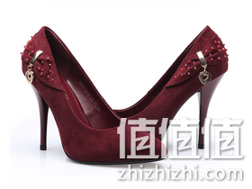 卓诗尼 通勤简约尖头浅口细高跟女鞋 一号店价格