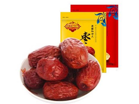 9.5元  天山果源 精选新疆特产和田红枣500g