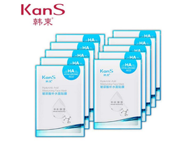 28.9元  韩束玻尿酸补水面膜贴23ml*10片