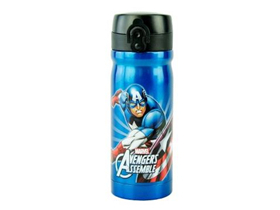 66元 包邮  乐扣乐扣 漫威Marvel系列 美国队长弹跳盖保温杯300ml