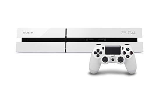 SONY 索尼 PlayStation 4 电脑娱乐机(白色主机+手柄1个+2张游戏兑换卡) 2590元