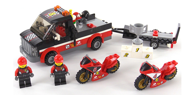 LEGO 乐高 60084 摩托赛车运输车 1945日元，转运约128元
