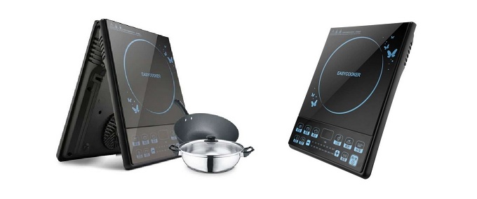 EasyCooker美的易酷客 21K01电磁炉（赠汤锅+炒锅） 99元 包邮
