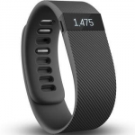 Fitbit Charge 智能手环 自动睡眠记录/来电显示/计步器 典雅黑 L
