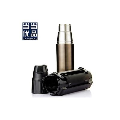 当当优品 不锈钢真空保冷杯保温杯 户外运动旅行水壶 棕榈褐 1L 39.9