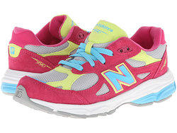 27.99美元  New Balance新百伦990v3大童款慢跑鞋 成人可穿