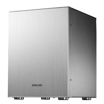 JONSBO 乔思伯 C2 全铝机箱 银色 支持ITX-MATX主板 139元