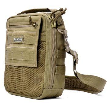 MaxGear 马盖先 多功能肩背包0212卡其色 115元 （215-100 ）