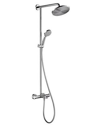 双重优惠:hansgrohe 汉斯格雅 飞雨220 27215L 花洒套装 2869元 (双重优惠)