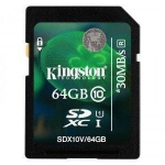 金士顿 64GB class10 SD存储卡