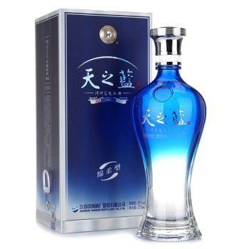洋河蓝色经典 天之蓝 52度 375ml 219元
