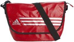 114元  adidas 阿迪达斯 中性 斜肩包 F96649 学院红 均码