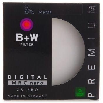 B+W XS PRO MRC-UV 77mm 超级多层镀膜超薄UV滤镜 469元