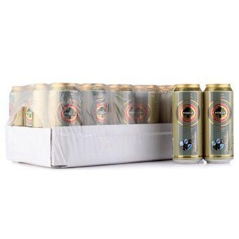 EICHBAUM 爱士堡 小麦啤酒/小麦黑啤酒 500ml*24听 241元 （168*2-80 -15 ，48罐啤酒，送两个500ml的小麦杯）