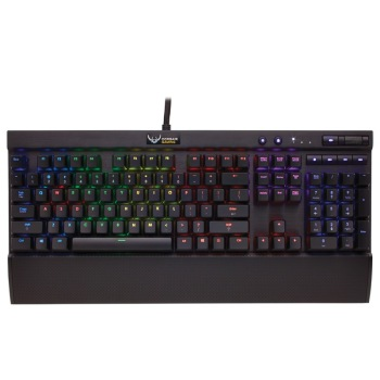 Corsair 海盗船 Gaming K70 RGB 幻彩背光机械游戏键盘 黑色（红轴） 1299元 包邮