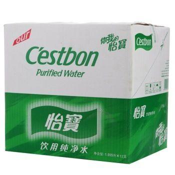 怡宝纯净水1555ml*12瓶 4箱 29.9元 （可用券 ）