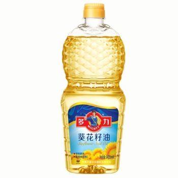 多力非转基因葵花油900ml 9.8元