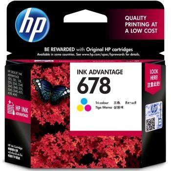 惠普（HP） CZ108AA 678彩色墨盒 （适用 HP DeskJet 2515 1018 1518 2548 3548 4518 ） 49元