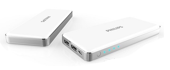 Philips飞利浦 DLP1120 移动电源 12000毫安 白 299元