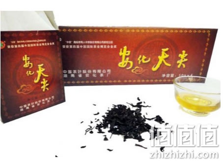 中茶牌安化黑茶条式天尖礼盒