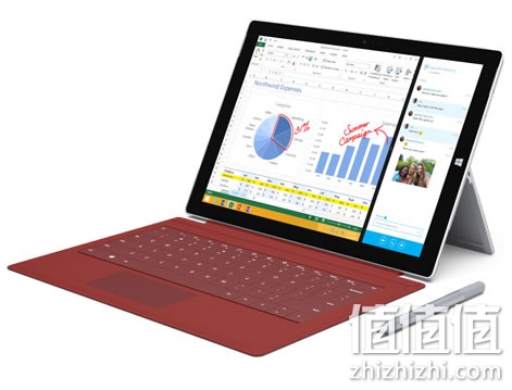 微软 专业版 Surface Pro 3 12英寸平板电脑