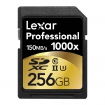 雷克沙 Lexar 1000X 256GB SDXC存储卡