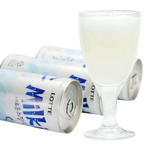 乐天 牛奶碳酸饮料