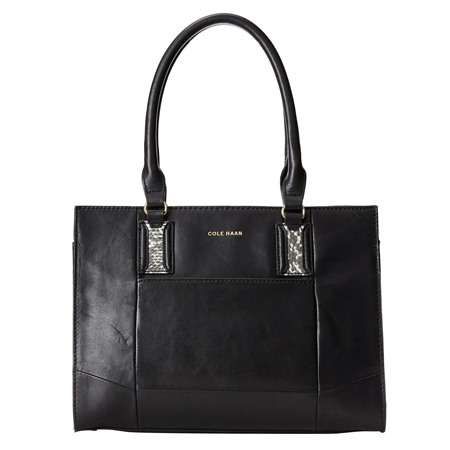 $94.99  Cole Haan 可汗 Savannah女士手提包（黑） 6pm转运到手690元