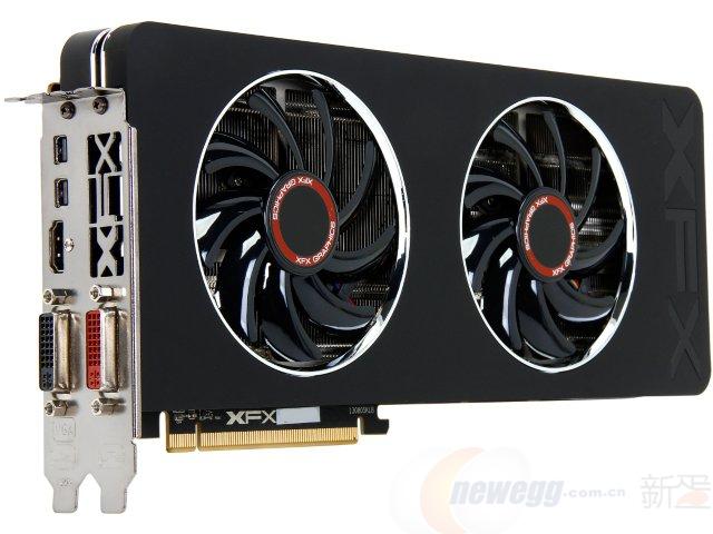 讯景XFX R9-280 X-TDFD R9 280X 3GB双交火显卡 1648元 包邮