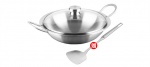 ZWILLING 双立人 Twin Living双耳中式炒锅2件套