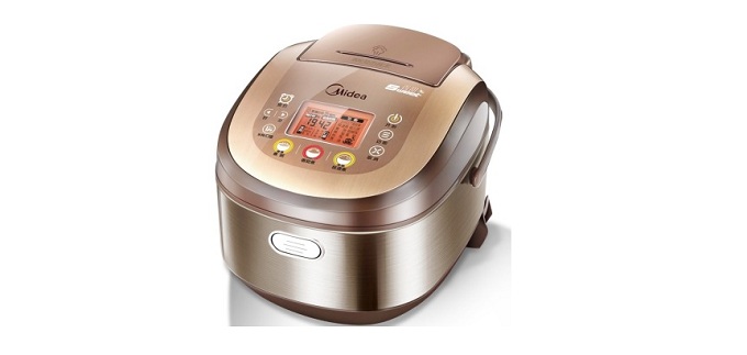 Midea美的 FZ4021 涡轮动力智能电饭煲 4L 599元 赠空气炸锅