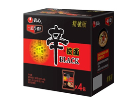 29.9元 农心 方便面 辛拉面BLACK 130g*4包 四连包
