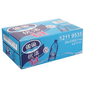 Nestle 雀巢 优活饮用水 330ML*24瓶 19.9元 （可满 50 -15 、99-30 ）