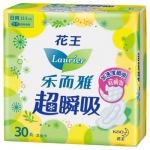 Laurier 乐而雅 超瞬吸纤巧日用 卫生巾30片（22.5cm）