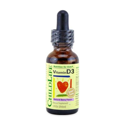 美国童年时光 Childlife 维生素D3滴剂(0-12 岁)29.6ml 59元 (可满 100 -10 低至54元 )